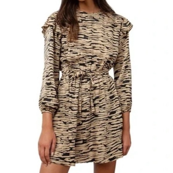Rails Tiger Print Mini Dress - Picture 1 of 5